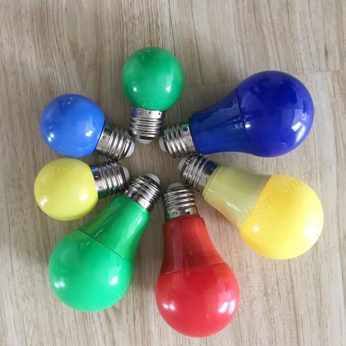 High Quality 3W 5W 7W plastic and Alumium LED Bulb, Aluminum LED Lights Ce RoHS E27 B22 220V 85V