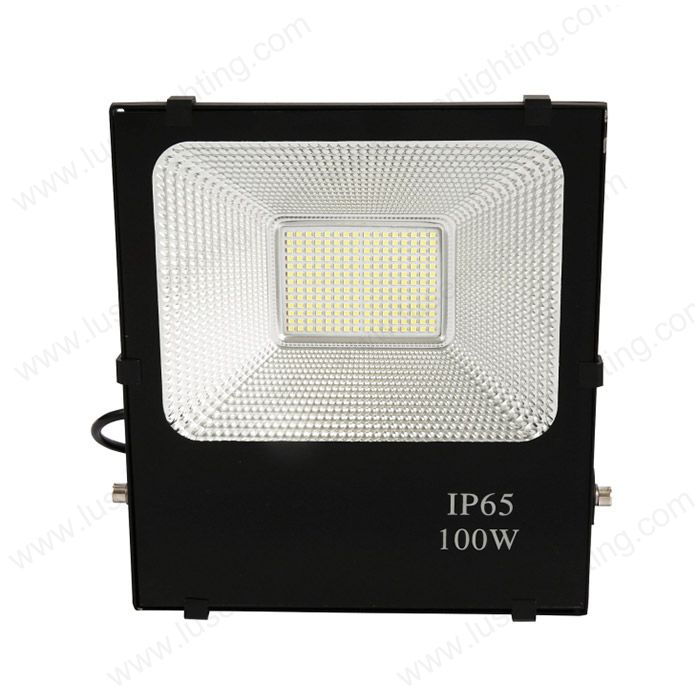 High Power SMD 20W 30W 50W 70W 100W Ce RoHS LVD Outdoor LED Flood Light with Black Housing
